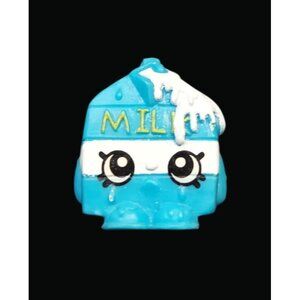 Shopkins Season 1 Spilt Milk Rare Figurine K04 AK
